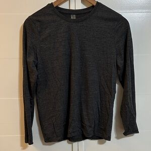 Outdoor Voices Dark Gray Long Sleeve Tee